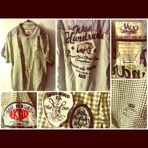 Men’s button up shirt